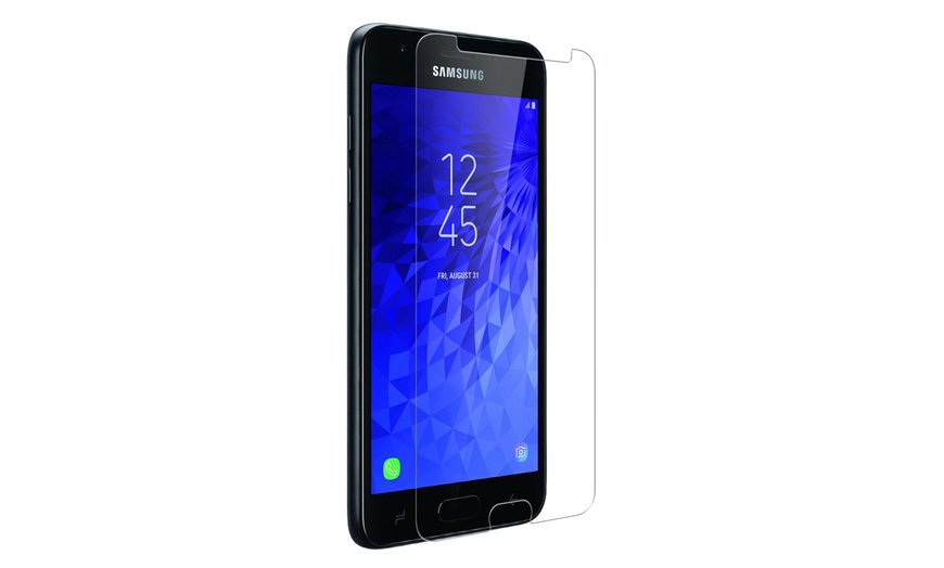 Image 12: Tempered Glass Protector for Samsung Galaxy Smartphone