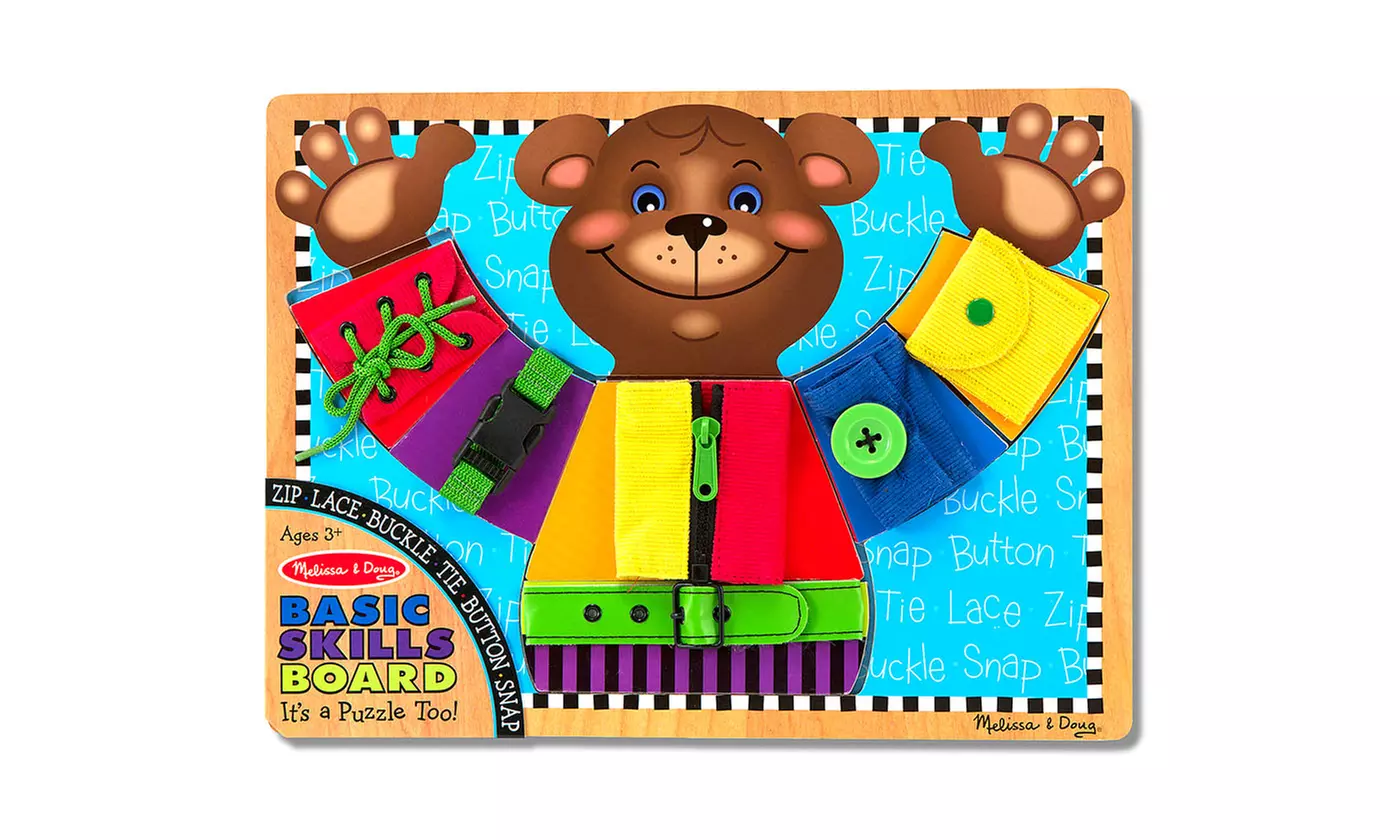 Melissa & Doug Basic Skills Board - Second Medium