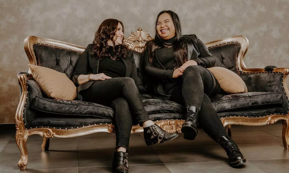 Freunde-Fotoshooting