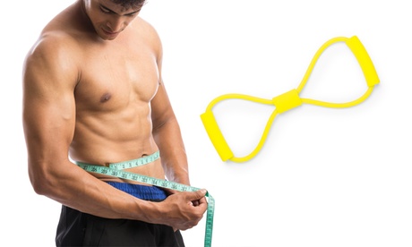 1 o 2 attrezzi elastici per allenamento di resistenza