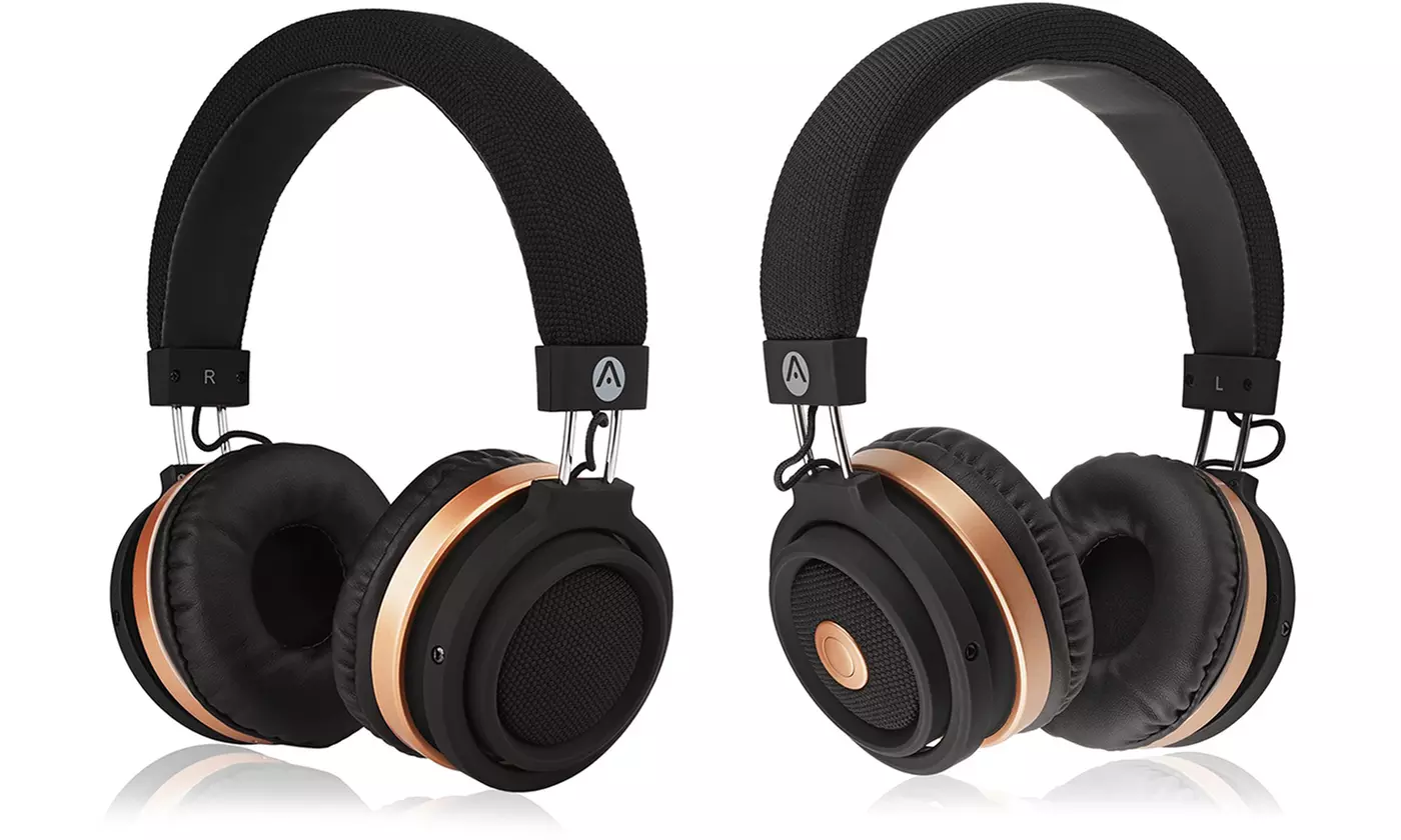Audiomate HD TruBass Wireless Bluetooth Headphones - Primary Image
