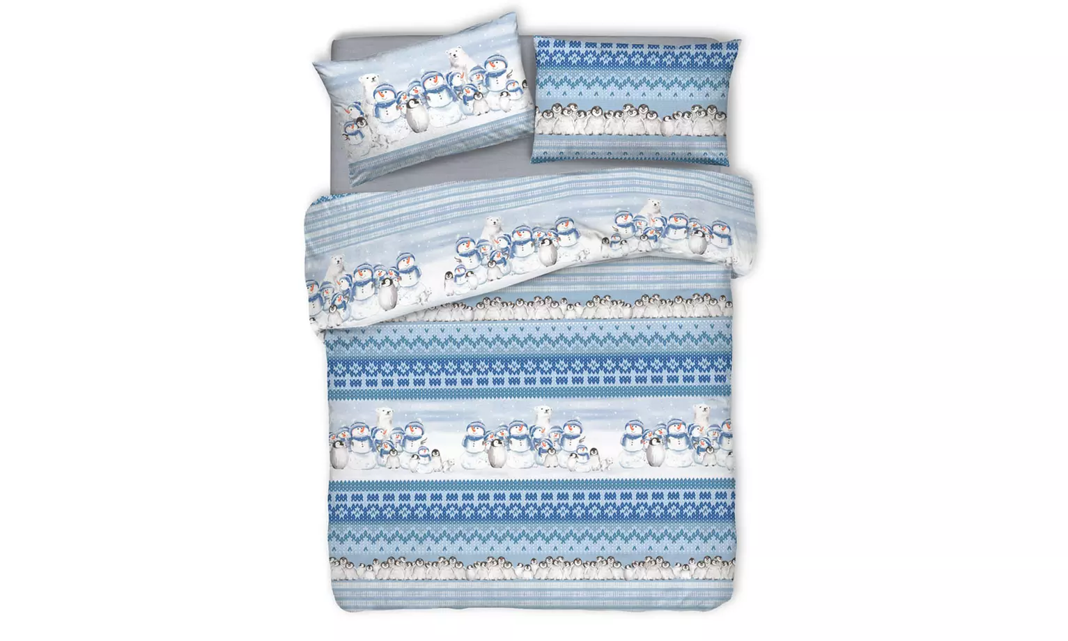 Copripiumino in fantasie invernali e tirolesi