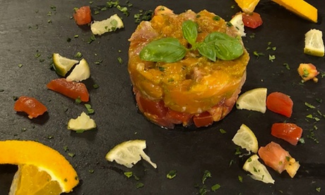 Menu Gourmet di mare da 3 o 4 portate con calice di vino al ristorante La Revancha (sconto fino a 61%)