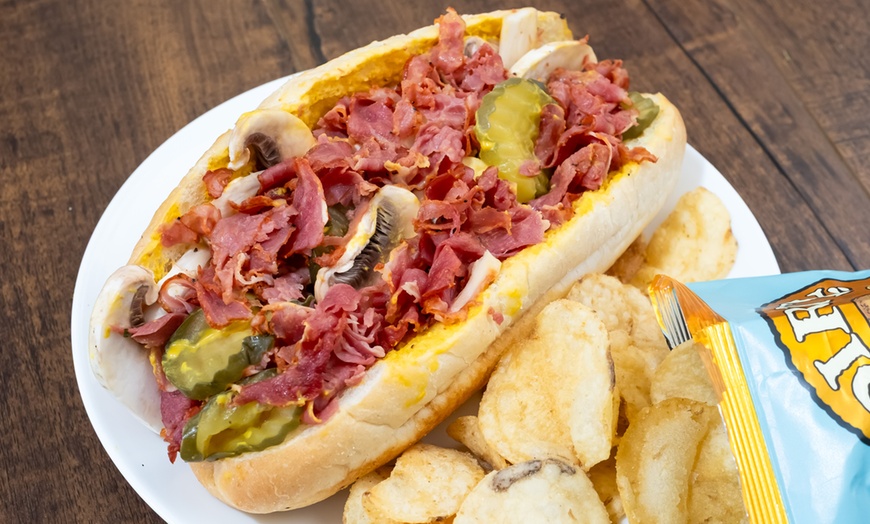 Image 1: $20 Worth of Sandwiches, Salads, Drinks, and More