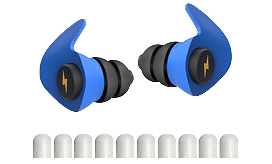 Image 4: Three Layers Sleeping Ear Plugs