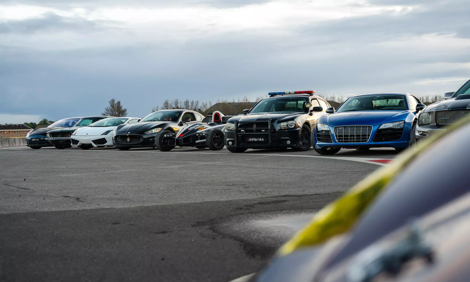 Choice of Junior Supercar Driving Experience at Drift Limits