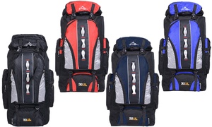 90L+10L Waterproof Travel Backpack