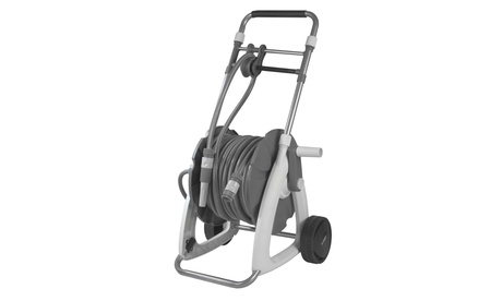 Avvolgitubo da 20 m, con carrello mulinetto da giardino