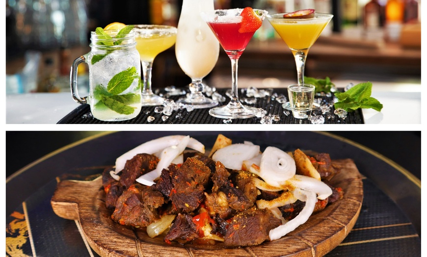 Image 1: Afro-Caribbean Fusion Food & Cocktail