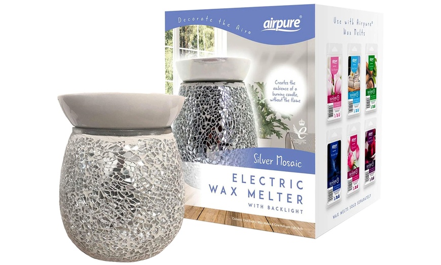 Image 1: Airpure Mosaic Electric Wax Melter