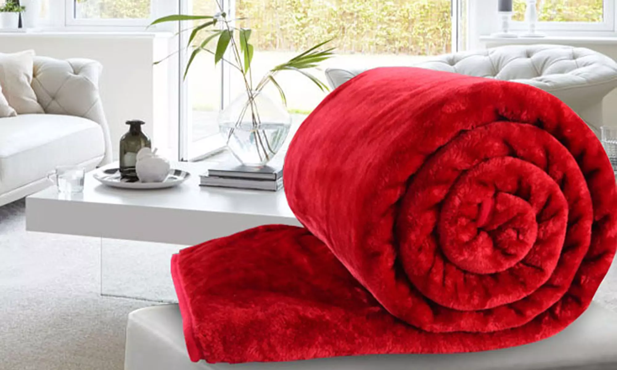 Plaid en fausse fourrure, coloris et tailles différent - Second Medium