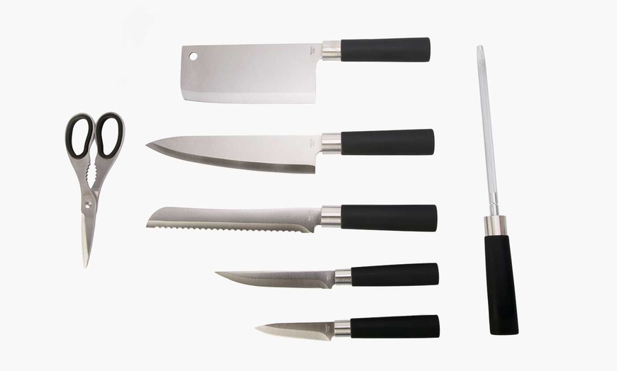 Image 5: Eight-Piece Knife Set