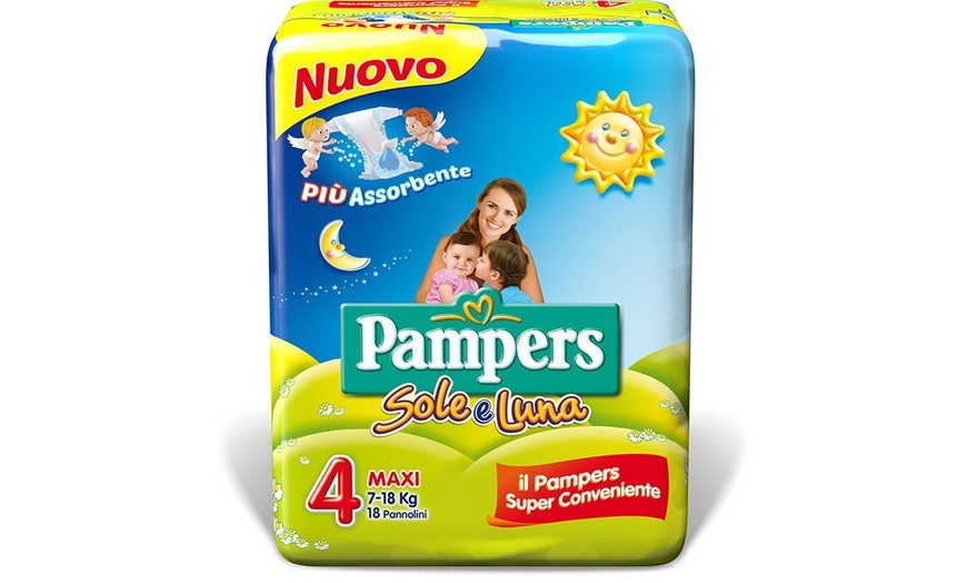 Image 4: Pannolini Pampers Sole e Luna