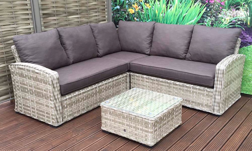 Image 9: Signature Weave Garden Sofa