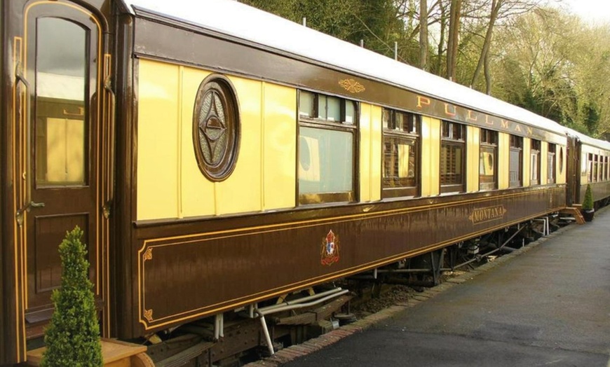 Image 1: West Sussex: 4* Pullman Carriage Double Room Stay with Breakfast