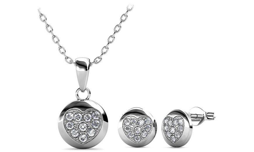 Image 12: Jewellery Set Made with Swarovski® Crystals 