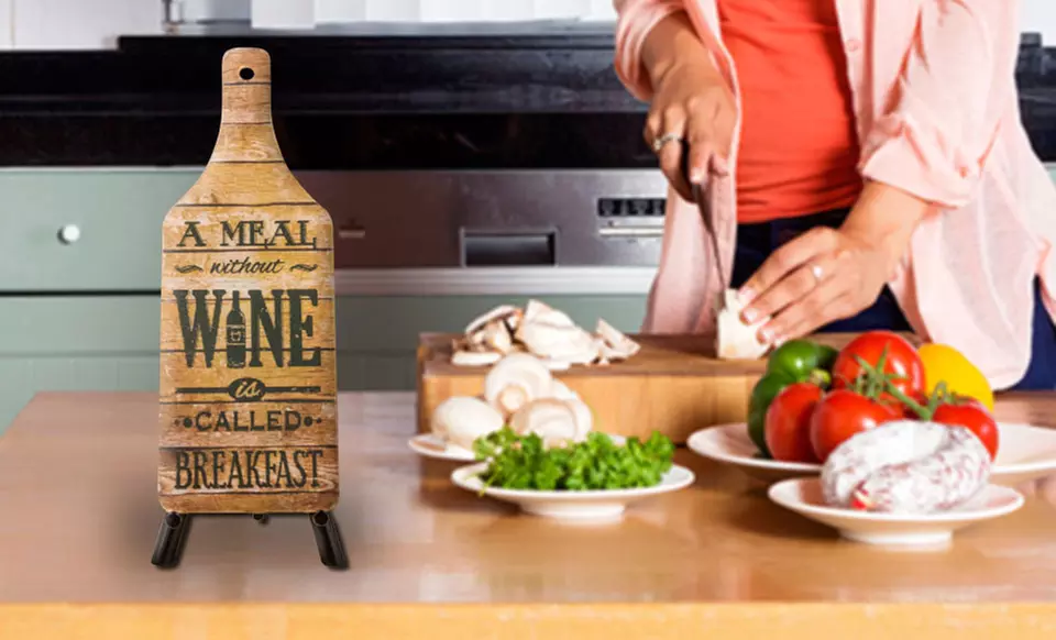 Custom Paddle-Shaped Glass Cutting Boards from Picture It on Canvas. Multiple Options Available. - Second Medium