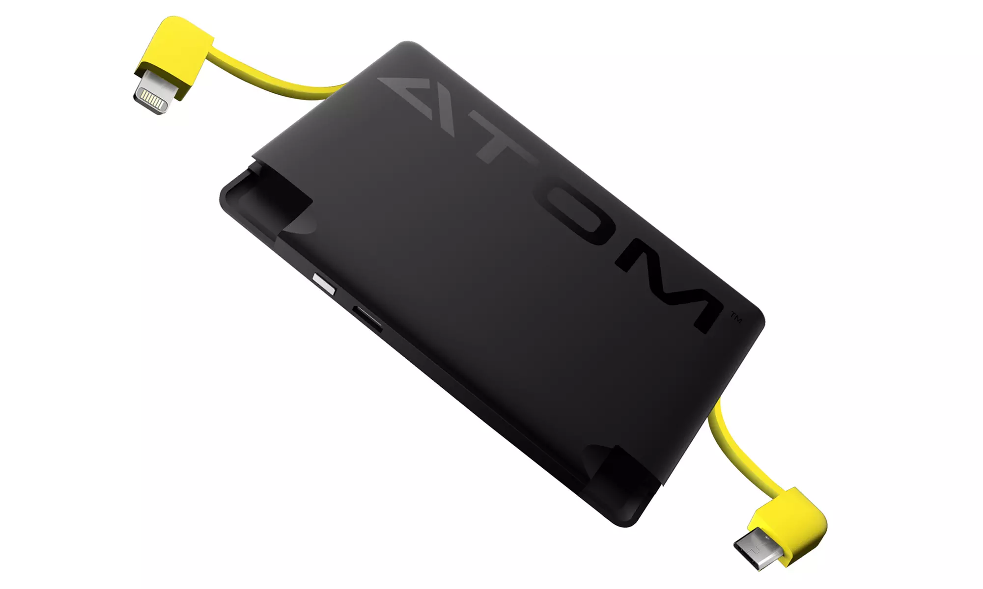 ATOM Node 3000 mAh Power Bank with Built-in Cables - Primary Image