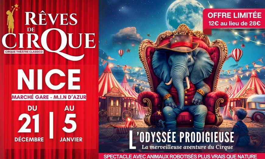 Image 1: "Rêves de Cirque" à Nice