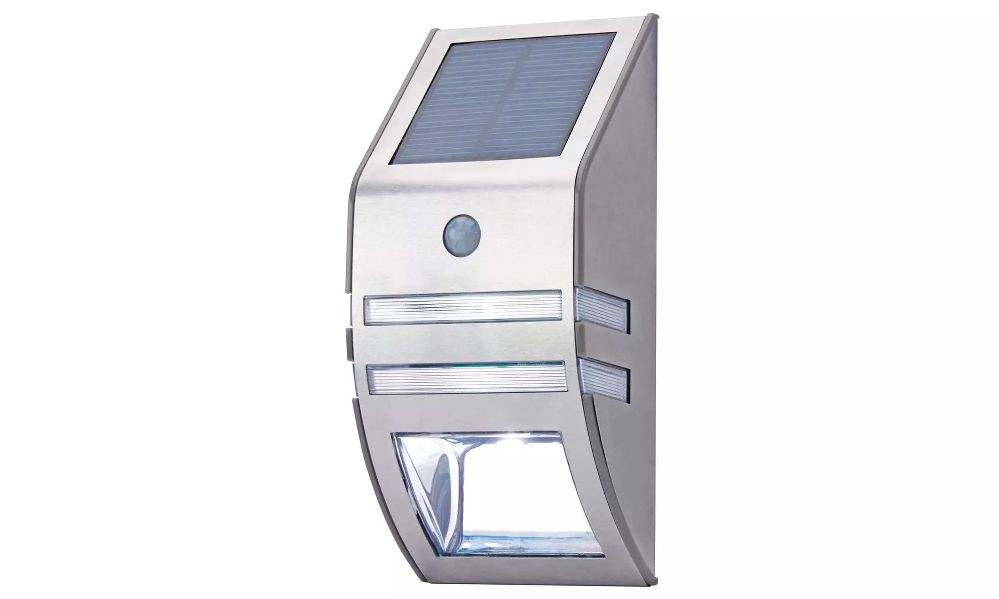 1x, 2x oder 3x LED-Wandleuchte für Außenbereich mit Bewegungsmelder - Second Medium