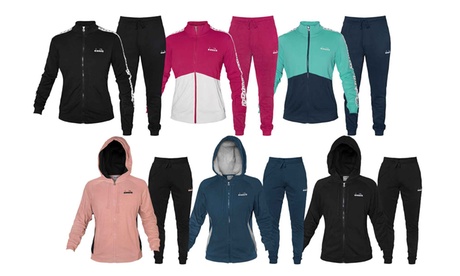 Tuta da donna Diadora disponibile in 2 modelli, 3 colori e diverse taglie