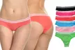 Angelina Cotton Bikini Panties (6-Pack). Multiple Options Available. - Second Medium