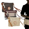 Image 1: MKF Collection 2-in-1 Crossbody Bag and Wristlet by Mia K Farrow