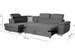 Grey Corner Sofa Bed - Image 6