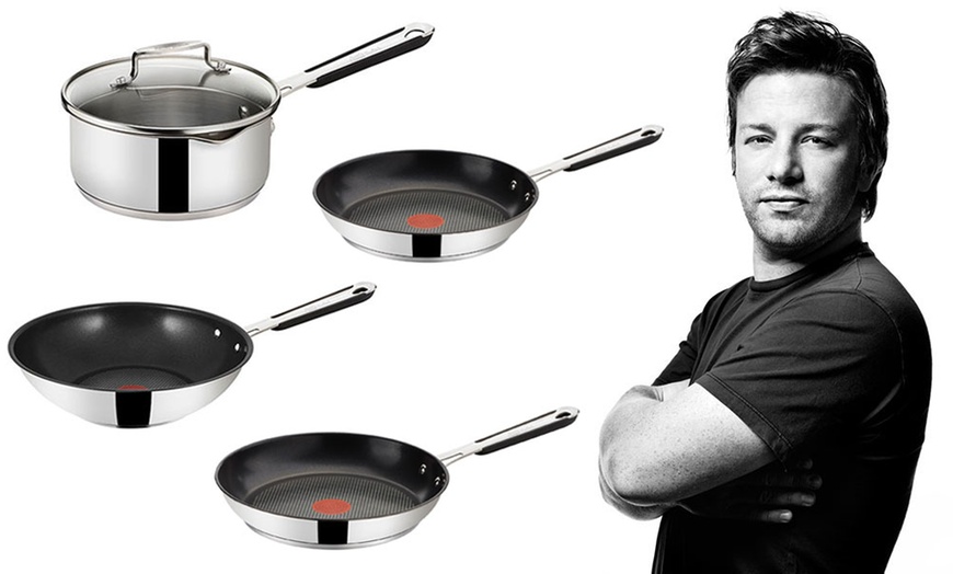 Image 1: Jamie Oliver 4-Pc Cookware Set