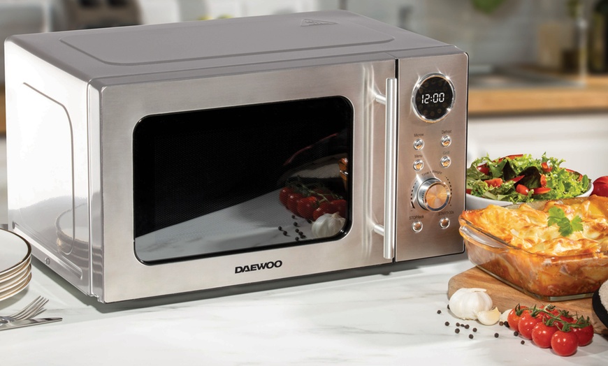 Image 1: Daewoo 20L Digital Microwave and Grill