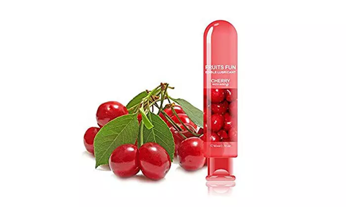 Fruit Fun Water-Based Fruit-Flavored Lubricant (1- or 5-Pack) - Second Medium