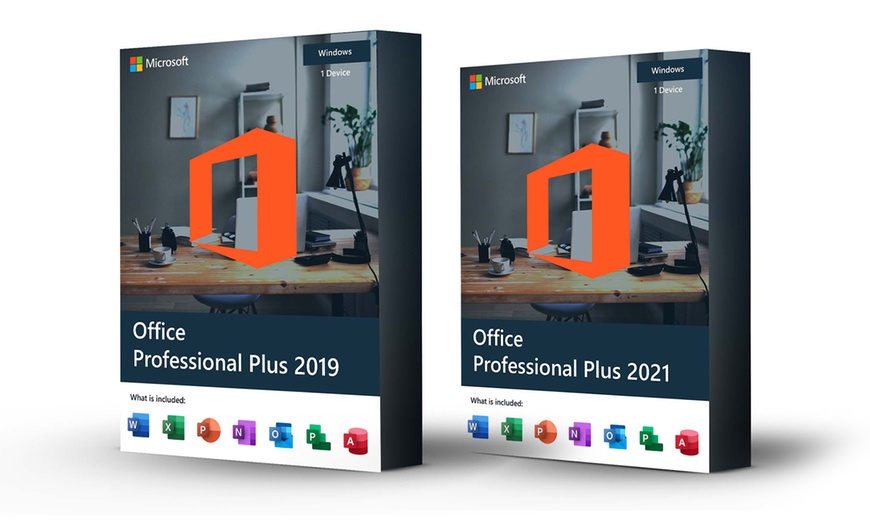 Image 1: Microsoft Office Professional Plus; 2016, 2019 or 2021
