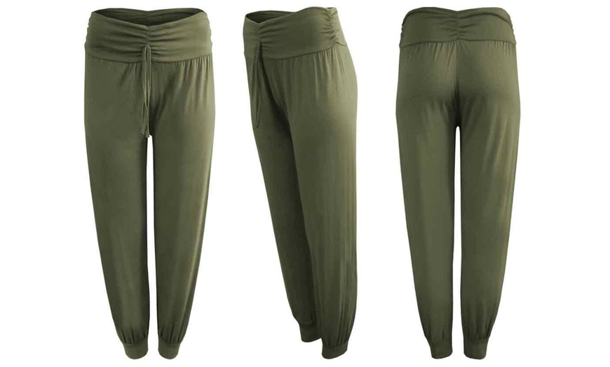 Image 5: Jersey Harem Trousers