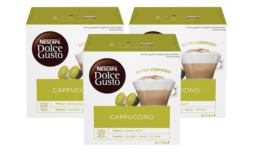 Image 8: Three-Pack of Nescafe Dolce Gusto Coffee Pods 16 Caps