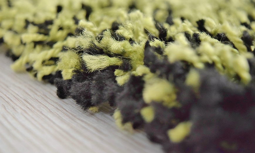 Image 8: Three-Tone Shaggy Rug, 5 Colours