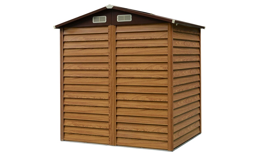 Image 29: Outsunny Lockable Garden Shed