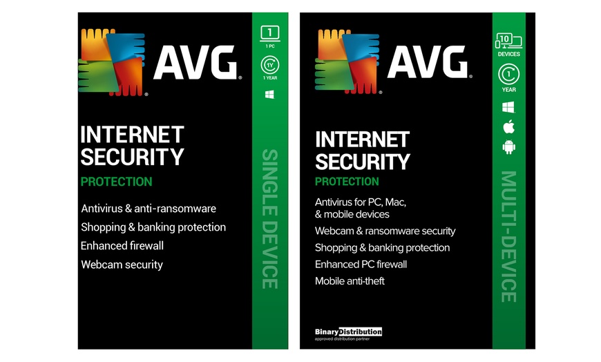 Image 1: Abonnement annuel AVG Internet Security 2025 