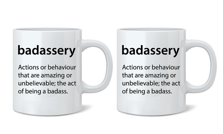 Image 5: One or Two Definition Novelty Mugs