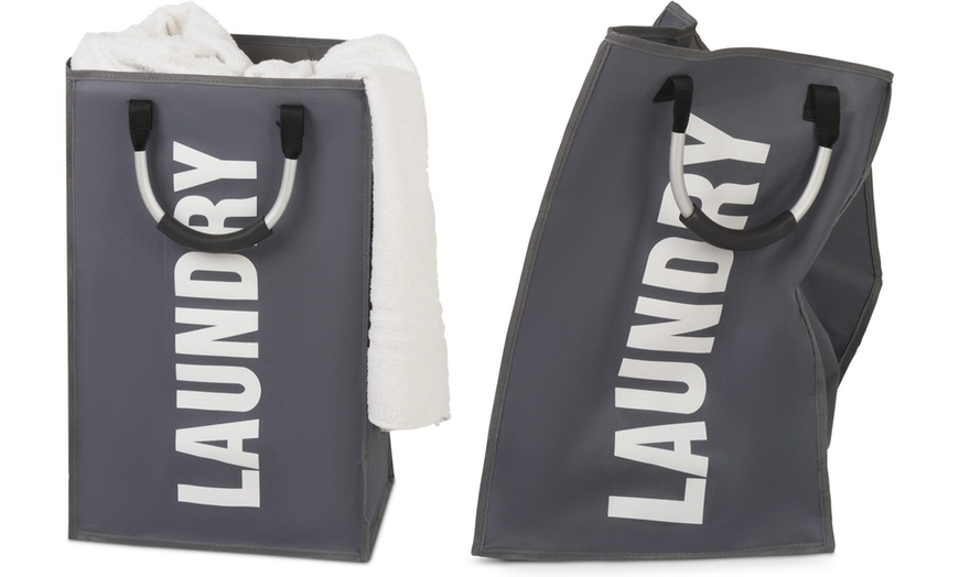 Image 4: Single, Double or Triple Laundry Basket with Handles