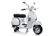 Moto eléctrica Vespa PX150 con ruedas de entrenamiento para niños - Second Medium