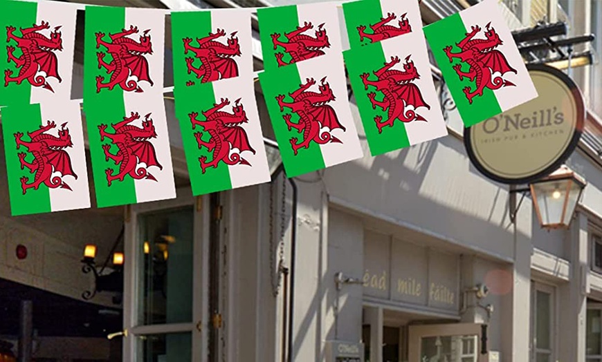 Image 5: Red Dragon Wales World Cup Banner 5m or 12m