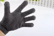 Glamza Bamboo Charcoal Exfoliating Gloves - Second Medium
