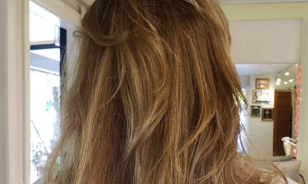 Deep Conditioning & Blow Dry with Optional Haircut, All-Over Color, & More at Atelier Emi (Up to 51% Off) - Second Medium
