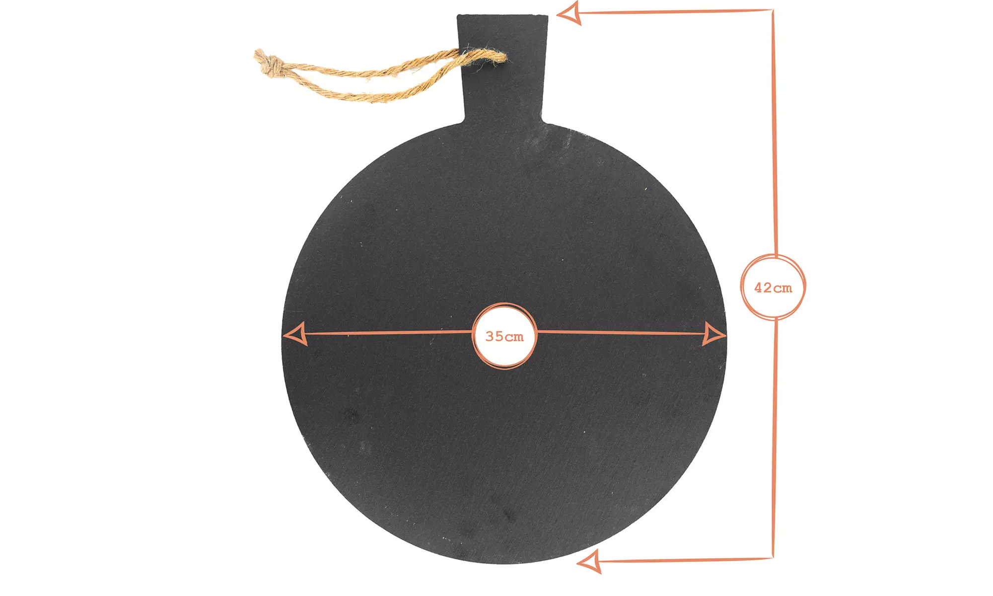 Lot de 2 plateaux de service en ardoise naturelle, Argon Tableware - Image 4