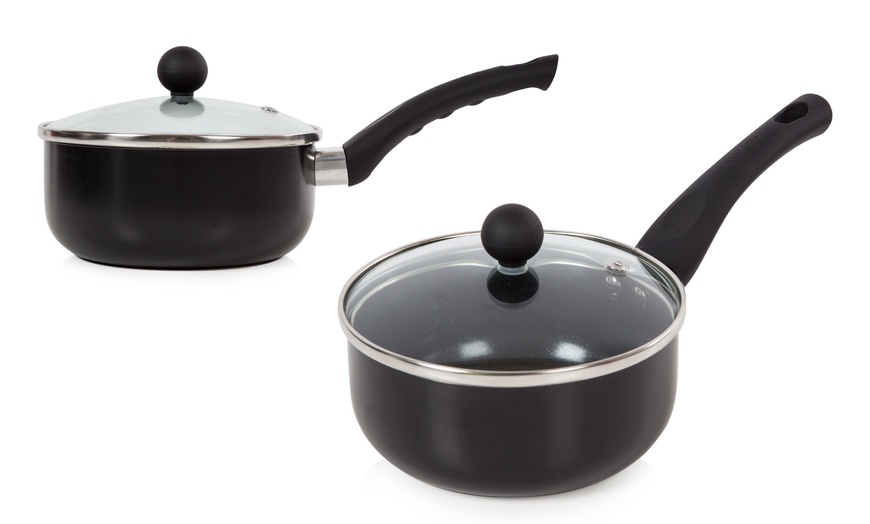 Image 8: Tower Five-Piece Mini Pan Set
