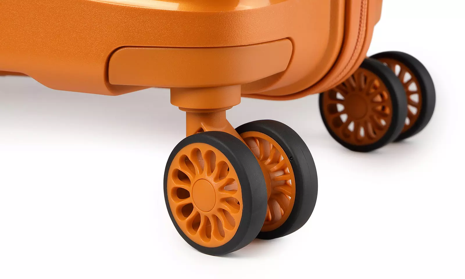 KONO One or Four Piece Hard Shell PP Suitcase With TSA Lock