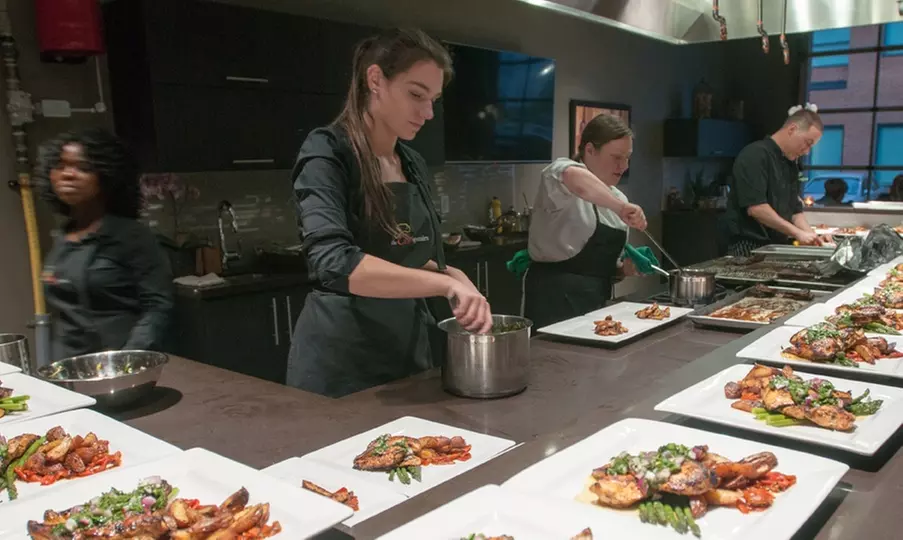 C$75 for Interactive Cooking Class and Dining Experience for One at The Chef Upstairs (C$99 Value)  - Primary Image