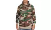 ARSNL Men's Fashion Camouflage Hoodies with Built in Scarf (Size L)