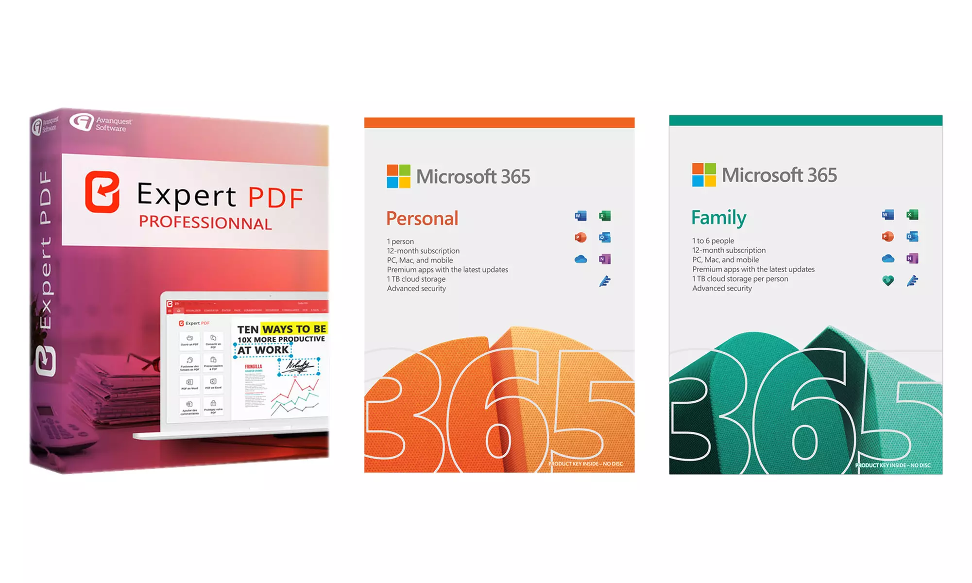 Microsoft 365 durante un año con Expert PDF Pro incluido - Primary Image