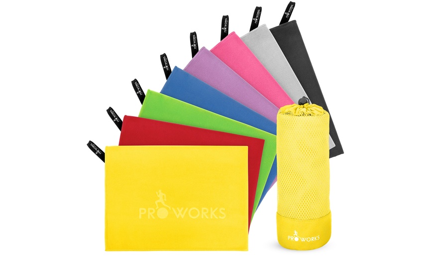 Image 22: Proworks Microfibre Towel